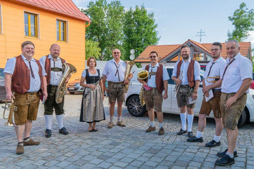 Fotos von der Fronleichnamsprozession Wollaberg 2022