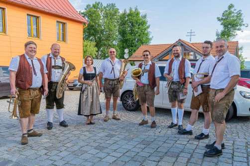 Fotos von der Fronleichnamsprozession Wollaberg 2022