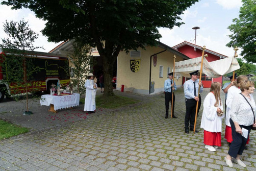 Fotos von der Fronleichnamsprozession Wollaberg 2022
