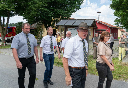 Fotos von der Fronleichnamsprozession Wollaberg 2022
