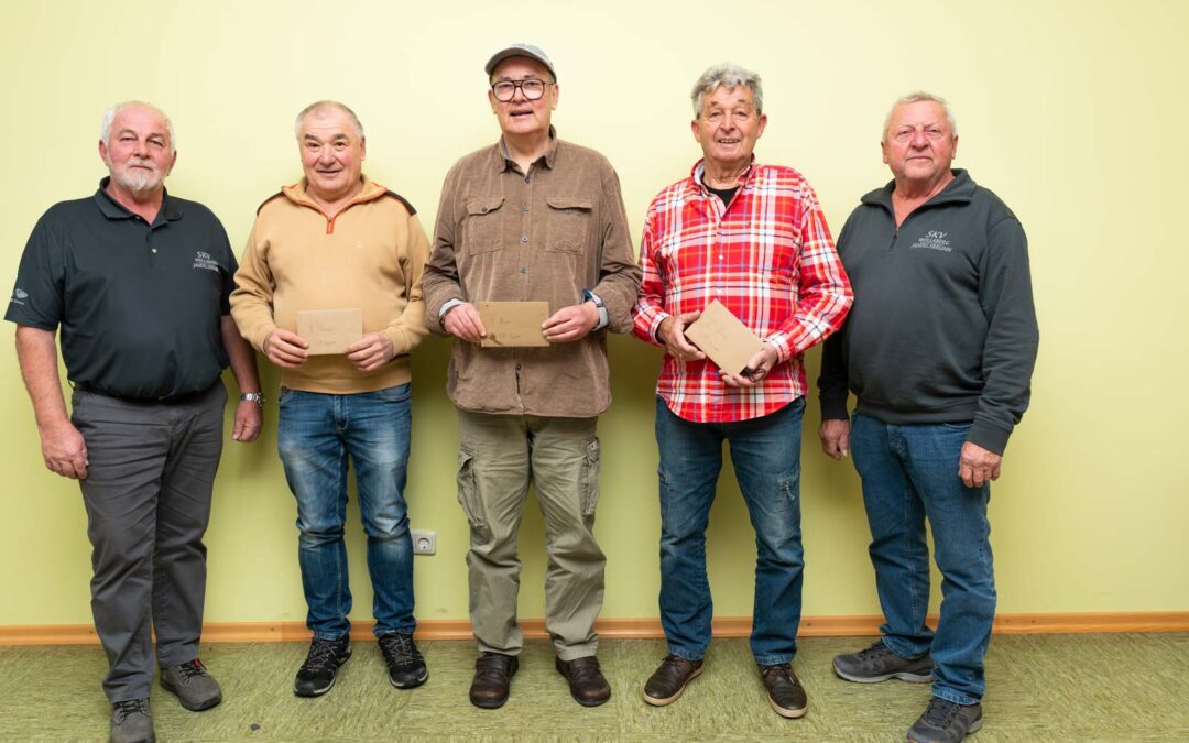 Schafkopfturnier 2025 in Heindlschlag