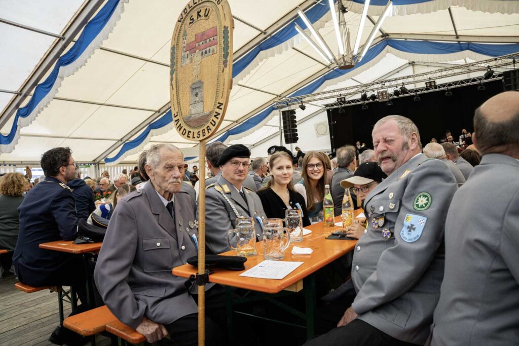 Die Mitglieder des SKV Wollaberg-Jandelsbrunn: 120-jähriges Gründungsfest des SKB Kirchberg vorm Wald